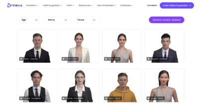 Vidnoz AI : Créer des vidéos professionnelles en moins d’une minute