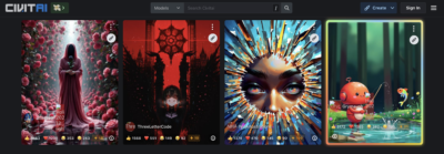 CivitAI : Le logiciel IA open source de génération et de monétisation d’image