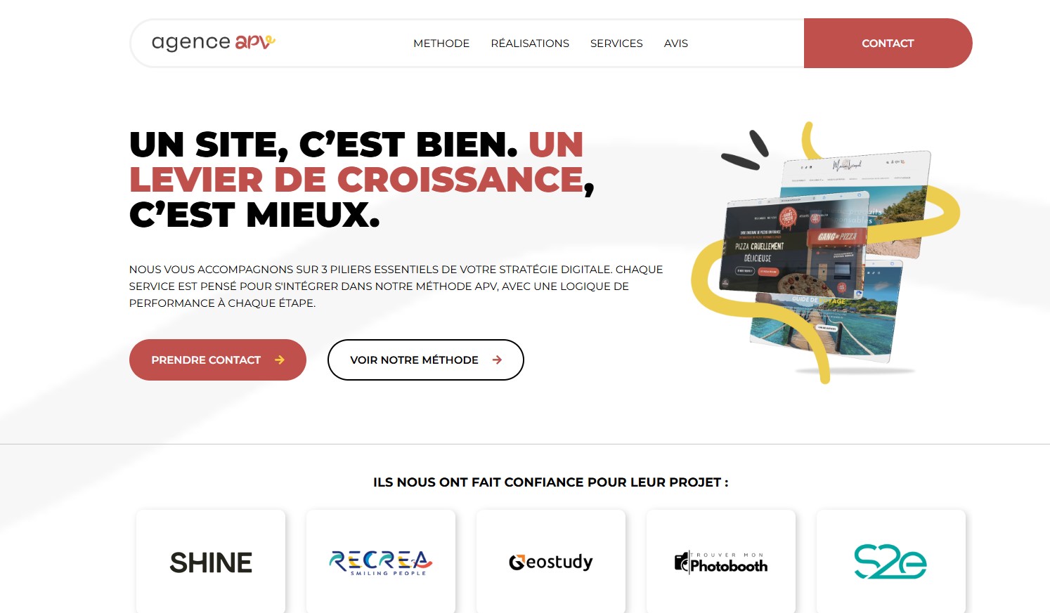 Agence APV - Site web & SEO