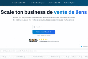 Backlink Eldorado : la boîte à outils pour vendre des liens et gérer 100+ sites sans friction